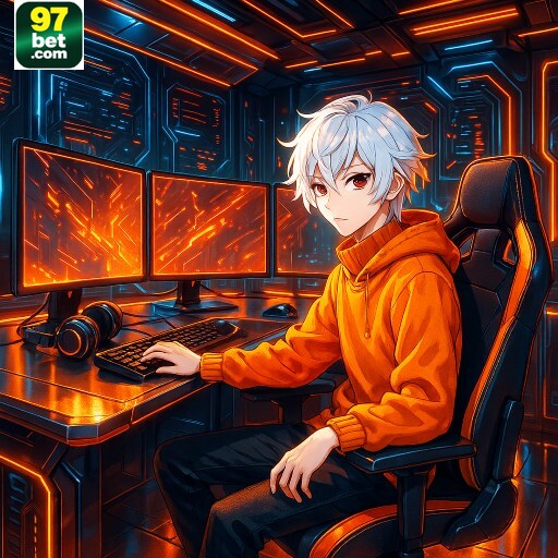 Imagem promocional da 97BET ilustrando a plataforma e seus diferenciais