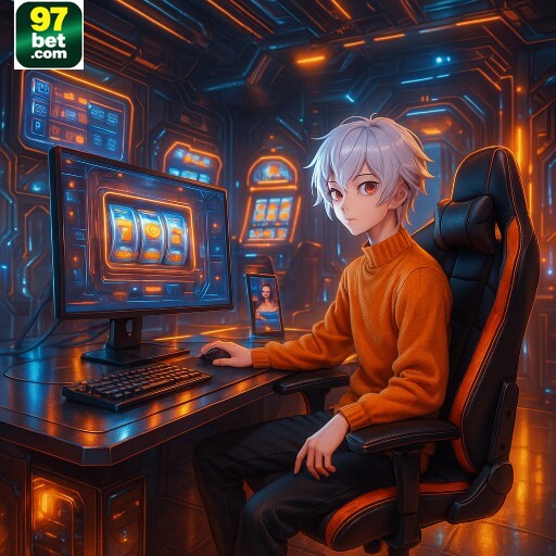 Imagem promocional da 97BET divulgando a plataforma e suas promoções